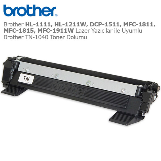 Brother TN-1040 Toner Dolumu 1 Brother TN-1040 Toner Dolumu