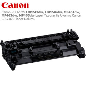Canon CRG-070 Toner Dolumu