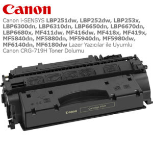 Canon CRG-719H Toner Dolumu