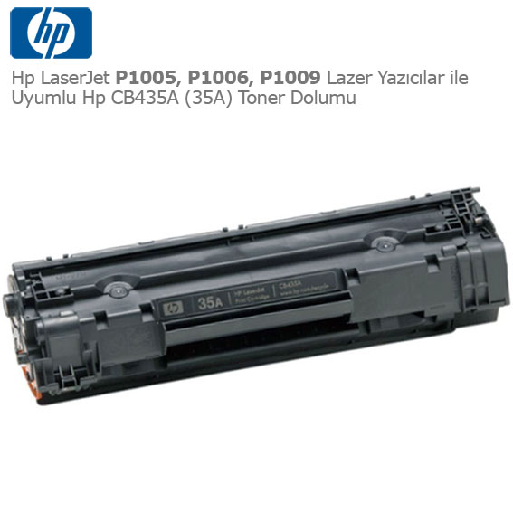 Hp CB435A (35A) Toner Dolumu 1 Hp CB435A (35A) Toner Dolumu
