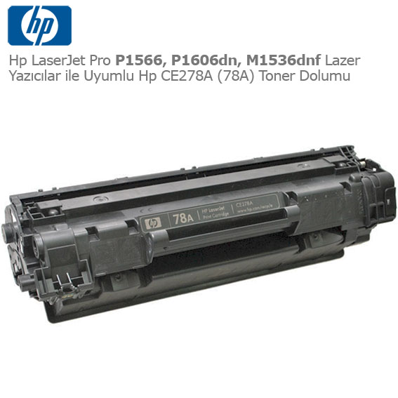 Hp CE278A (78A) Toner Dolumu 1 Hp CE278A (78A) Toner Dolumu