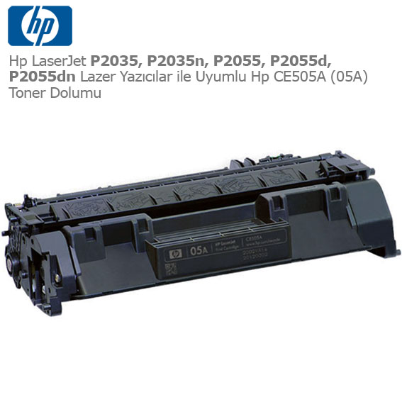 Hp CE505A (05A) Toner Dolumu 1 Hp CE505A (05A) Toner Dolumu