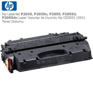 Hp CE505X (05X) Toner Dolumu