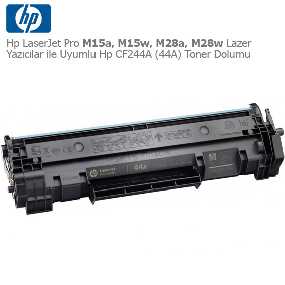 Hp CF244A (44A) Toner Dolumu 1 Hp CF244A (44A) Toner Dolumu