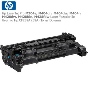 Hp CF259A (59A) Toner Dolumu