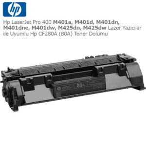 Hp CF280A (80A) Toner Dolumu