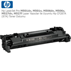 Hp CF287A (87A) Toner Dolumu