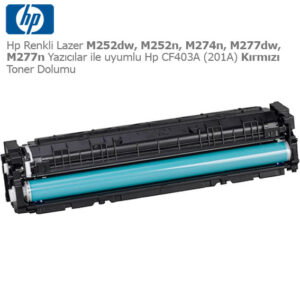 Hp CF403A (201A) Kırmızı Toner Dolumu