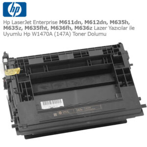Hp W1470A (147A) Toner Dolumu