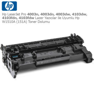 Hp W1510A (151A) Toner Dolumu