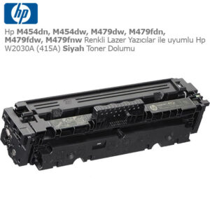 Hp W2030A (415A) Siyah Toner Dolumu