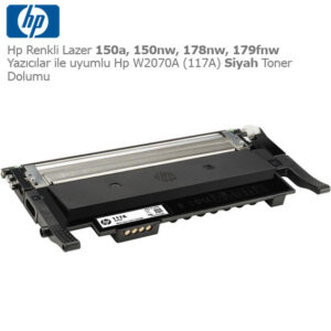 Hp W2070A (117A) Siyah Toner Dolumu