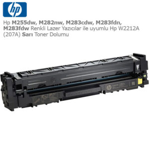 Hp W2212A (207A) Sarı Toner Dolumu