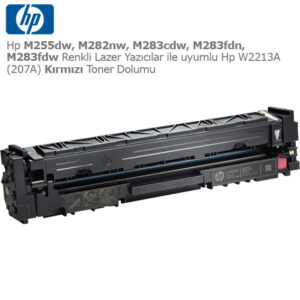 Hp W2213A (207A) Kırmızı Toner Dolumu