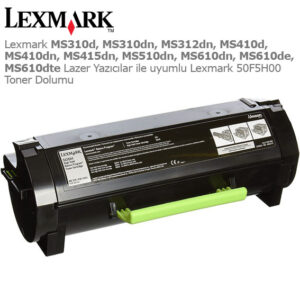 Lexmark 50F5H00 (505H) Toner Dolumu