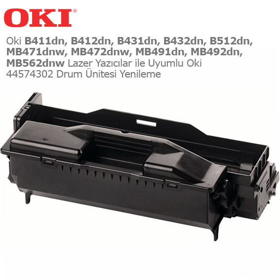 Oki 44574302 Drum Ünitesi Yenileme 1 Oki 44574302 Drum Ünitesi Yenileme