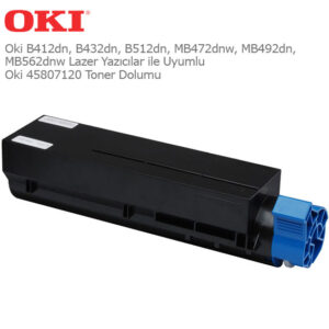 Oki 45807120 Toner Dolumu