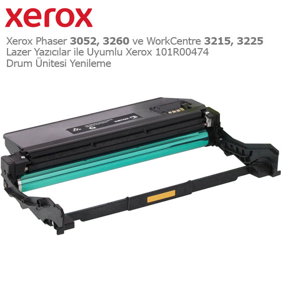 Xerox 101R00474 Drum Ünitesi Yenileme 1 Xerox 101R00474 Drum Ünitesi Yenileme