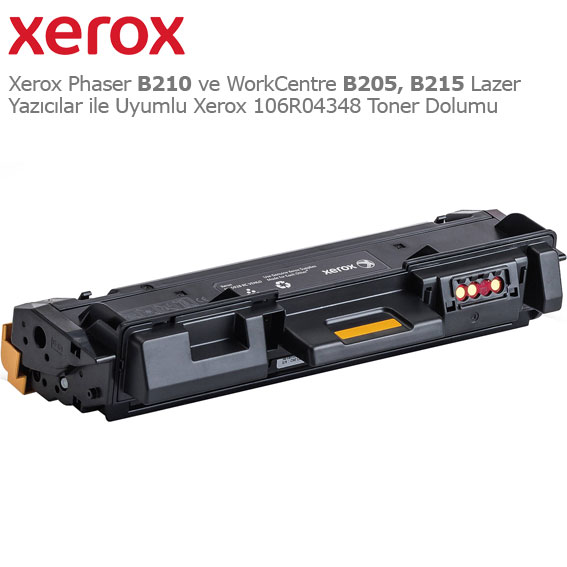 Xerox 106R04348 Toner Dolumu 1 Xerox 106R04348 Toner Dolumu