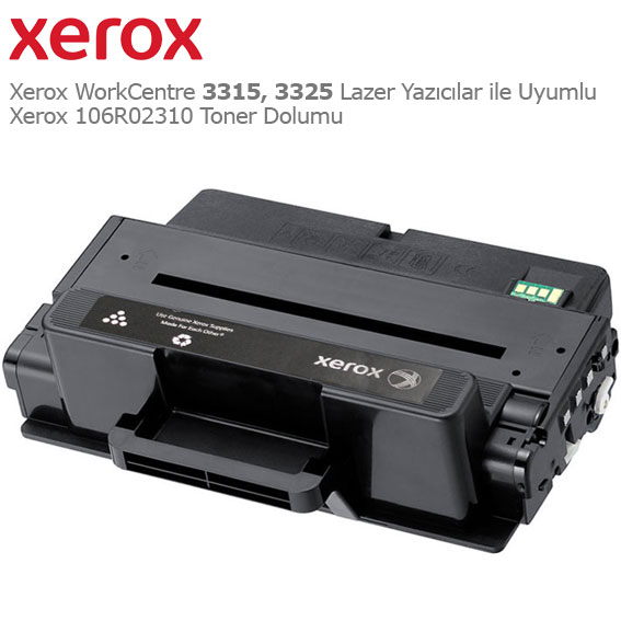 Xerox 106R02310 Toner Dolumu 1 Xerox 106R02310 Toner Dolumu