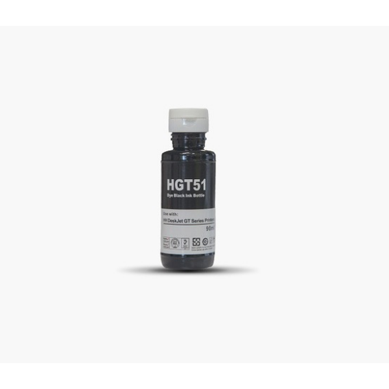 Hp GT51-X4E40AE Siyah Muadil Mürekkep 1 Hp GT51-X4E40AE Siyah Muadil Mürekkep